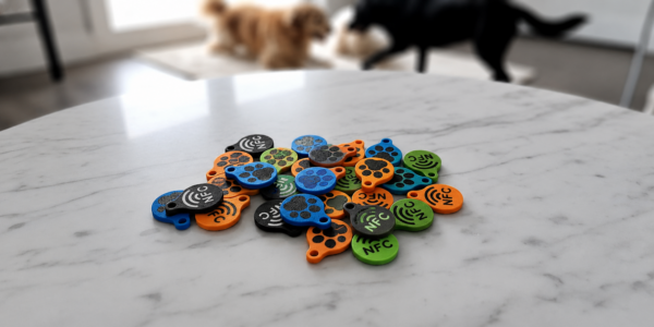 Tag NFC para Pet – Identificação Inteligente e Moderna